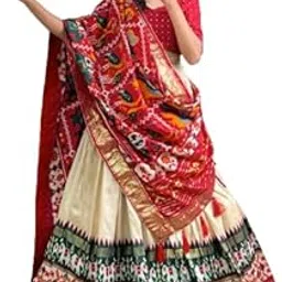 sarathybiz Dola Silk Patola Printed With Foil Work Lehenga Choli For Wedding-picture-32