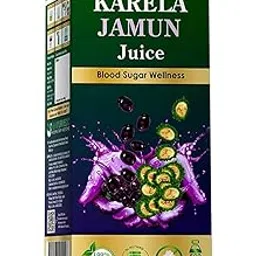 Cura Karela Jamun Juice | Diabetes Wellness |(500) ml Pack of 2-picture-48