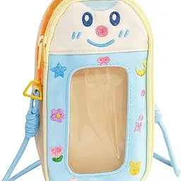 FunBlast Pencil Pouch for Kids, Girls – Large Capacity Multipurpose Stationery Zipper Pouch with Hanging Strap for Kids & Adults, Kawaii Aesthetic Pencil Case Organizer for Girls (Lightbrown)-image-59