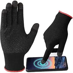 VOFFY PUBG Gaming Touch Screen Control Full Hand Anti-Sweet Gloves for PUBG & Free-FIRE Pro Player Professional Gaming Accessories for Bike, Car, Home, Office and Other Working Etc. (Pack of 2)-picture-15