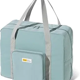 gbex Foldable Large Travel Bag, Travel Bag for Men and Women, Waterproof Hand Luggage Bag for Aeroplane, Weekender Women's Travel Bag, Fashion Portable (Multicolour)-picture-41