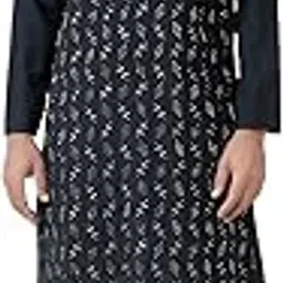 see designs Men's Full Sleeve Mandarin Collar Ethnic Motifs Embroidered Sequinned Mandarin Collar Straight Long Kurta - Festive Collection | Dussehra & Diwali Collection-picture-57