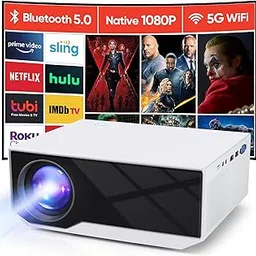 Projector with WiFi and Bluetooth,15000lumens Native Full HD 1080P Outdoor Movie Projector,Smart Projector Compatible with Android/iOS/Windows/TV Stick/HDMI/USB-image-60