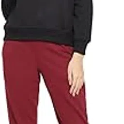 clovia Women's Fleece Graphic Print Round Neck Sweatshirt-picture-26