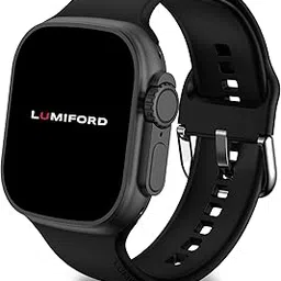 LUMIFORD SW55 Uranus Smart Watch for Men & Women with 2.01-inch Square Display | Unisex Watch with 240 * 286 TFT Screen & IP67 Waterproof Resistivity | Sport Mode & 5 Days Battery Efficiency (Black)-picture-67