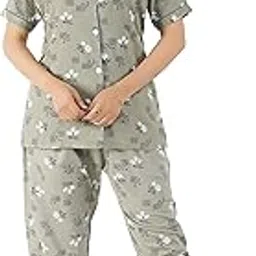 kripto katrox Women's Rayon All Over Print Night Suit-picture-27