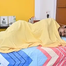 Riyashree Cotton All Weather AC Blanket Super Soft, Light Weight Comforter, Quilt & Duvet Queen Size (52 * 94 in) SCGR 007-picture-15