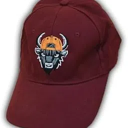 bison india Unisex Soft Cotton Adjustable Cap for Men & Women Freesize Baseball Caps-picture-37
