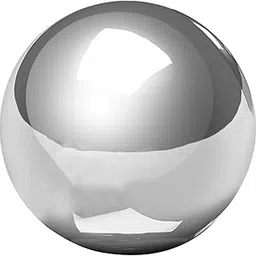 Toyvian Gazing Shiny Reflective Stainless Steel Garden Sphere Polished Smooth Decorative Lawn Ornament for Photography and Outdoor-image-2