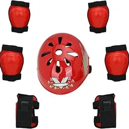 Victory V Ridestar Skating and Cycling Protective Kit for Kids (5-12 Years) - Full Safety Gear with Helmet, Elbow, Wrist & Knee Guards-picture-17