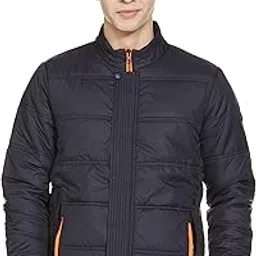 the indian garage co Men Polyester Standard Length Slim Fit Solid Bomber Jackets-picture-53