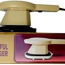 B W Powerful Electric Body Massager with Multiple Attachments, Professional Handheld Design, Beige and Black, Includes Massage Heads and Base Stand-picture-15