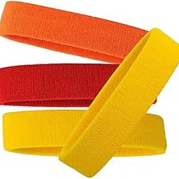 r lon R-LON Workout Headband for Women & Men - Moisture Wicking & Non-Slip Exercise Hairband or Sports Sweatband -Ideal for All Sports Like Tennis, TT, Badminton, Running and Yoga (4 PC) a65-picture-35