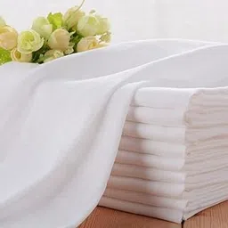 PgsHandicrafts White 100% Cotton Plain Voile Garment Fabric (White, 2.5 Metter)-image-30