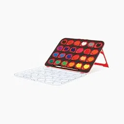 Camel Water Colour – Brilliant Shades | Vibrant Artist-Grade Colours for Painting & Art Projects | Smooth Texture, Easy to Blend & Long-Lasting Pigments | Ideal for Students, Artists & Hobby Painters (24, Water ColourPad)-image-18