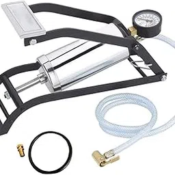 DeoDap Heavy-Duty Foot Pump with Steel Body – Industrial-Grade, Sturdy Construction, and Robust Mechanism image 1