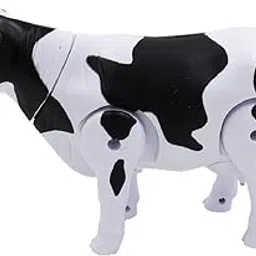 Walking Cow with Light | Gift Toy | Made in India | 1-6 Year | Realistic Design | Indoor Outdoor Play | Safe and Non-Toxic | Gift for Kids | Multicolour-picture-29