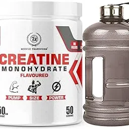 Muscle Transform NUTRACEUTICAL- CREATINE POWDER [50 Servings] Free Gym Gallon Shaker-picture-31