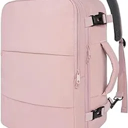 enakshi (label) Fashion Backpack Polyester Smooth Zippers Daypack for Trips Camping Climbing Pink|Clothing, Shoes & Accessories | Womens Handbags & Bags image 1