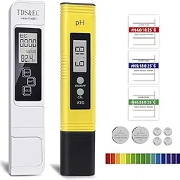 GuDoQi PH Meter, TDS Meter Combo, Pool Water Test Kit, PH Tester Digital, PPM Meter, 0.01 Resolution TDS PH EC Temperature 4 in 1 Set for Drinking Water, Hydroponics, RO System, Aquarium, Swimming-picture-12