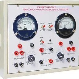 Labworld pn junction diode characteristics apparatus with ic regulated power supply kit for physics lab experiments-picture-54