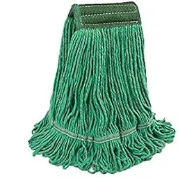 AIR O MATIC Wet Mop Refill Cotton 300gms 6" Wide & 15" Long (GREEN)-picture-52