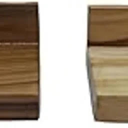 Dhav-Wood Teak Wood Wall Shelf, Wall Mount Rack Bracket for Home and Office, Living Room Pot Stand 2 Set-picture-20