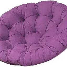 VELURA Rocking Chair Cushion Wicker Chairs Floor Sunroom Lawn Swing Basket Seat Pad Violet|1 Chair Seat Cushion|Cushions & Pads| Yard, Garden & Outdoor Living |Home & Garden-image-2