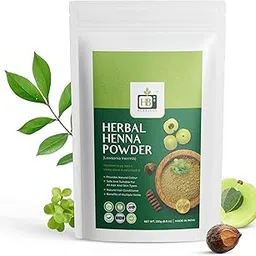 Herbinge - Herbal Henna Powder For Men & Women (100 Grams) | Organic Rajasthani Mehandi for Supporting Hair Growth - Blend of Amla, Indigo, Reetha, Shikakai, Brahmi & Bhringraj - Chemical Free-picture-45