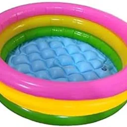 3 Layer Summer Special 2f EET Inflatable Kid Swimming Pool, Bath Tub, Water Pool for Kids for 0-43Years Child (Multicolor)-image-39