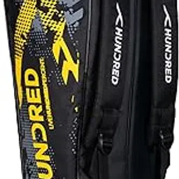 Hundred Sonic Pack Kit Bag | Spacious Badminton Racket Bag with Dual Large Compartments for Rackets, Shoes & Gear – Ideal for Sports, Gym & Travel | Unisex Design-image-16