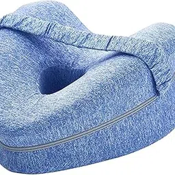 IN-IMAGINE Leg Pillow for Sleeping, Knee Pillow, Back Pain Relief Pillow Heart-Shaped Memory Cotton Leg Pillow Suitable for Men and Women Who Prefer to Sleep On Their Side-picture-28