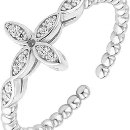 sriya Pure Silver 925 Ring For Women and Girls | Free Size(Adjustable) 92.5 Authentication Certification | Ideal Gift Choice for Girlfriend & Wife for Valentines, Birthday and Wedding Anniversary-picture-28