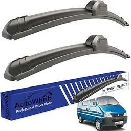 AutoWhrib (𝐄𝐱𝐥𝐮𝐬𝐢𝐯𝐞 𝟏 Month 𝐰𝐚𝐫𝐫𝐚𝐧𝐭𝐲) Windshield Car Wiper Blades Compatibility With Maruti Suzuki Eeco - Set of 2Pc (D-16,P-16)-image-99