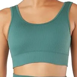 thefittheory Seamless Sports Bra for Women – Medium Support, Removable Padding,Comfortable, Breathable, 5 Sizes (S-2XL)-picture-18