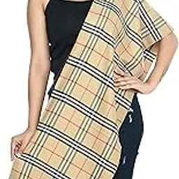 manra Women Woolen Check Printed Scarf (BL-S6B0-36TJ_free size)-picture-45