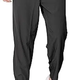 attivo Men's Slim Fit Track Pants with Tapered Legs, Drawstring Closure, Designed for Active Routines or Laid-Back Daily Outfits – Polyester Woven Solid Fabric-picture-42