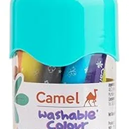 Camel Washable Colour Markers – 12 Bright Shades (Pack of 2) | Non-Toxic, Easy-to-Wash Markers for Kids, School & Art Projects-picture-17