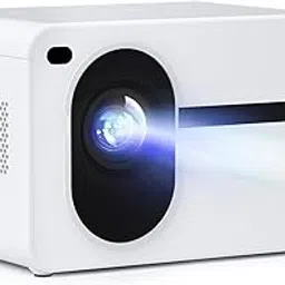 Wielio Projector with WiFi and Bluetooth Native 1080P Full HD Projector 18000 Lumens Outdoor 200" Projection Screen Video Movie Proyector Compatible with Smartphone, HDMI,USB,AV,Fire Stick, PS5, White-picture-15