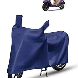 KARKING Bike Cover For Tvs Zest 110 | Waterproof Scooter Cover (Blue)-picture-51