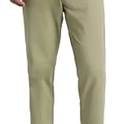 Mens Cotton Lycra Mid Rise Straight Solid Chinos-image-27