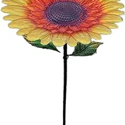 TRENDYNEST® Flower Birdfeeder Bath Stick Into Ground Bath Tray Feeder for Yard Courtyard Golden Brown | Home & Garden | Yard, Garden & Outdoor Living | Bird & Wildlife Accessories | Birdbaths-picture-31