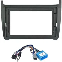 9 inch Car Android Frame Compatible with Volkswagen Vento | Includes Plug & Play Wiring Harness | Premium ABS Material | Scratch & Heat Resistant Design-picture-12