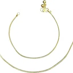 aanyacentric Traditional Anklets Payal - Classic and Stylish Anklet for Women and Girls-picture-34