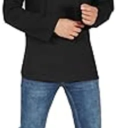 amazon brand - anarva Men's Pure Cotton Solid Kurta Long Sleeves Band Collar Casual Shirt-picture-54