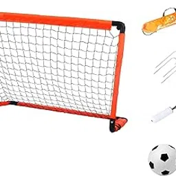 HEAVENGLOW Soccer Goal for Kids Portable Soccer Goal Net Set for Game Playground Garden-Sporting Goods-Team Sports-Soccer-Goals & Nets-picture-21