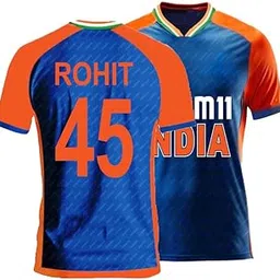 Sports India Blue Jersey 2024 World Cup (Kid's, Boy's & Mens) L1072-image-52