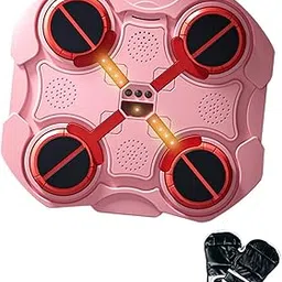 BNF®Music Boxing Machine Electronic Boxing Train for Kickboxing Fitness Karate Pink|Sporting Goods | Boxing, Martial Arts & MMA | Training Equipment & Supplies |1 Boxing Machine-image-2
