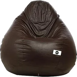 Amazon Brand - Umi. Classic Filled Bean Bag (with Beans)_Brown (XXL)-picture-12