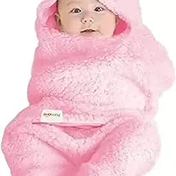 OYO BABY 3-in-1 Hooded Baby Blanket Wrapper -Pack of 1 (Pink) All Season Swaddle | 0-6 Months | Sleeping Bag | Great Gift | Bath Towel | Bath Robe | Multipurpose Comforter-image-19